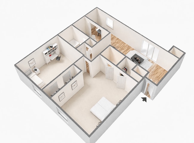 Floorplan - Pickwick Farms Apartments
