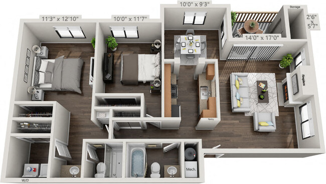 Floorplan - Park Lake at Walnut Creek