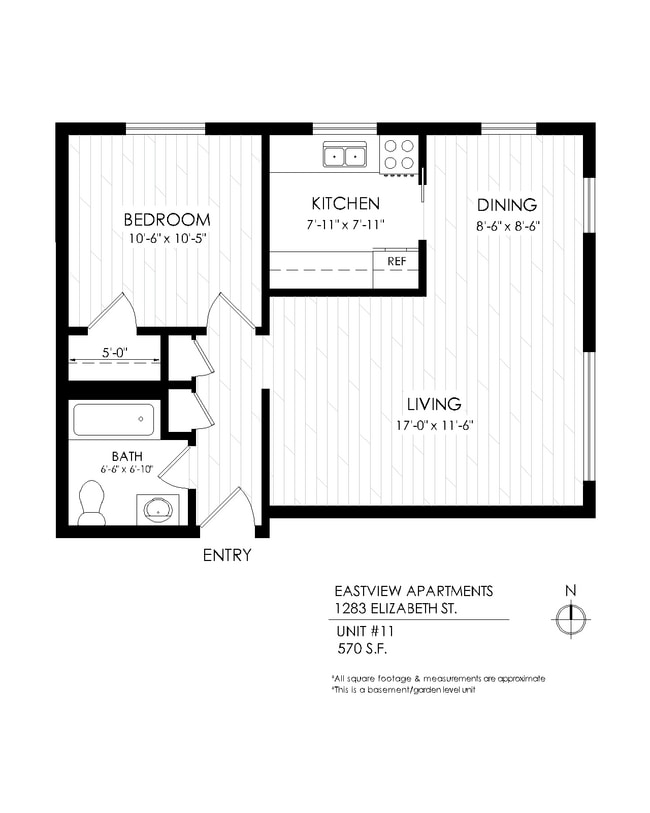 Floorplan - Eastview Apartments