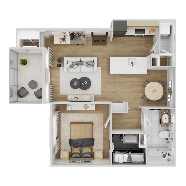 Floorplan - Esplanade at Stonebridge Village Apartments