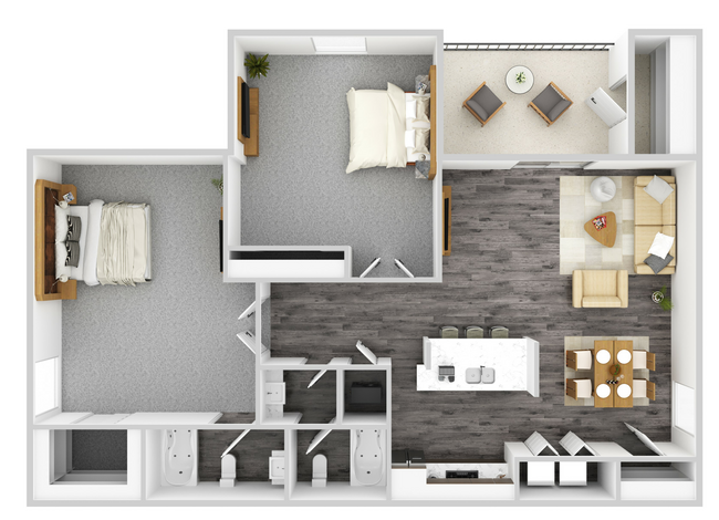 2br 2b 968 sq. ft..jpg - Covington Hills