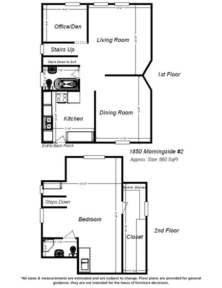 Floorplan - 1850 Morningside Ave