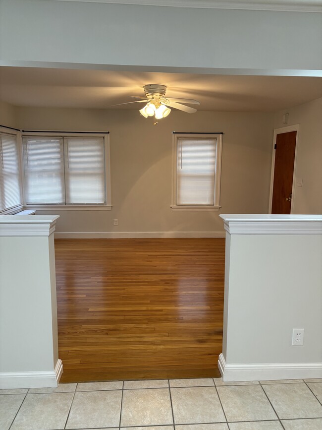 kitchen view into living room - 28 Newman St