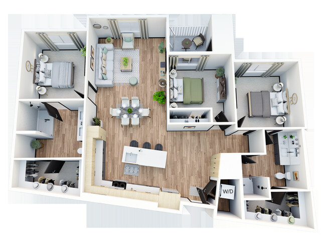 Floorplan - Banyan on Washington