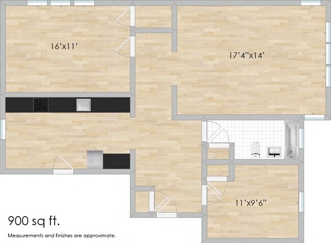 Floorplan - 262-264 S. Marion St. and 1036-1038 Randolph St.