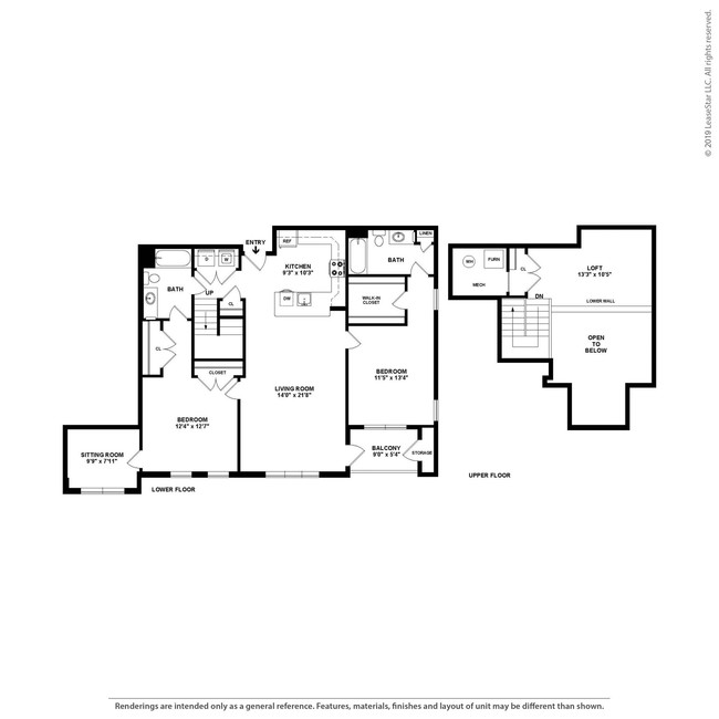 Floorplan - The Elms at Century