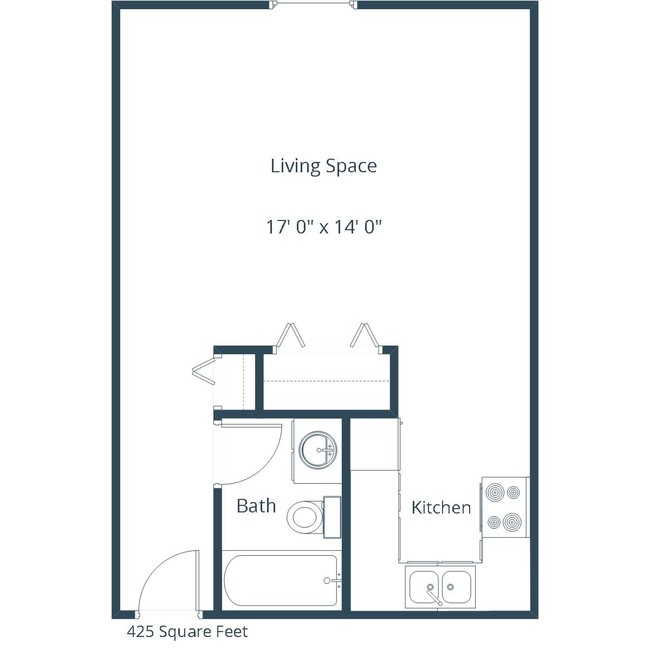 Floorplan - Riverpark Apartment Community