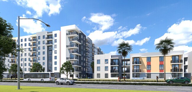 Ambar Station | Homestead, FL | Apartment Rendering - Ambar Station
