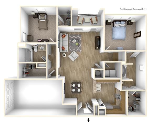 Floorplan - Villas at Hampton