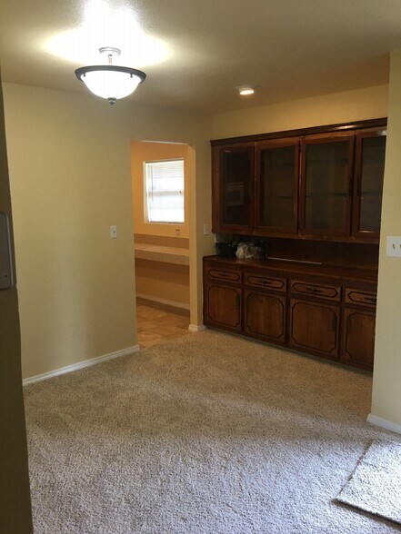 Formal Dining room with built in China Cabinet - 1510 NE 43rd St