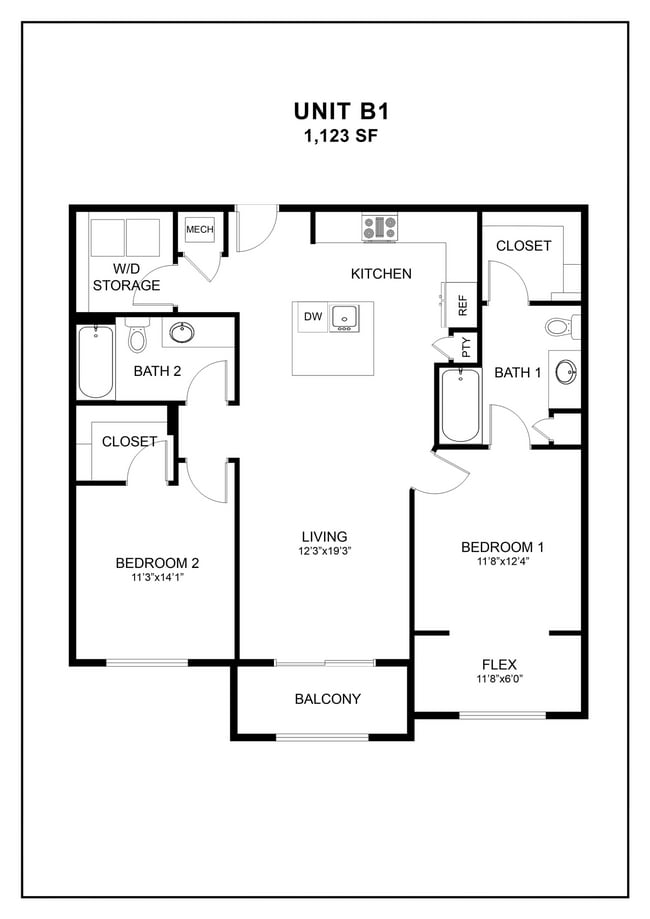 Floorplan - Olympus Chandler at the Park