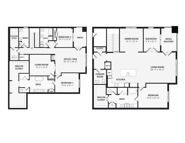 Floorplan - Towerview Ballantyne