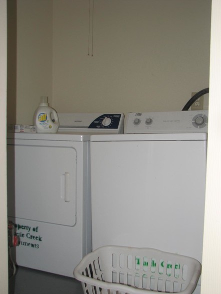 Washer and Dryer in your home - Turtle Creek Apartments