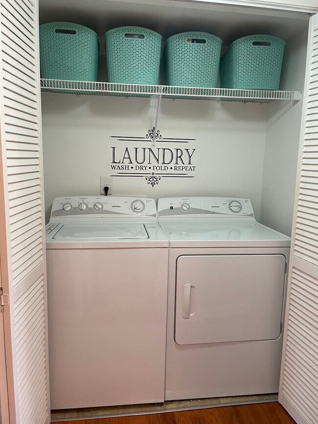 In-unit laundry (washer and dryer provided) - 4487 Post Pl