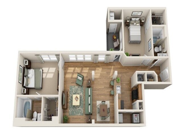 Floorplan - Summerfield At Morgan Metro Apartments
