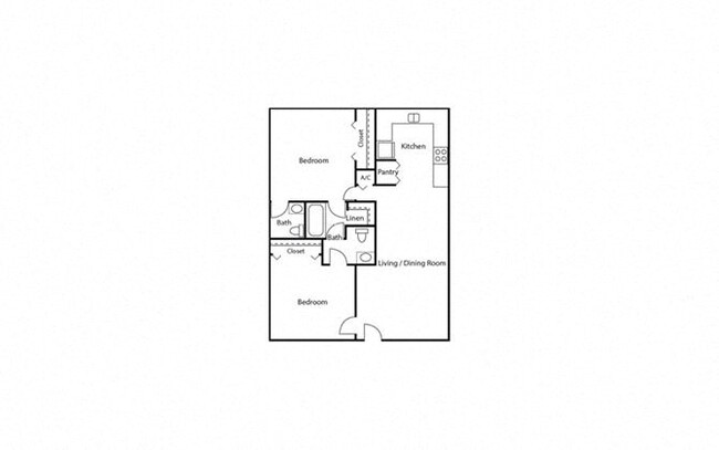 Floorplan - Ashford Bayside Apartment Homes