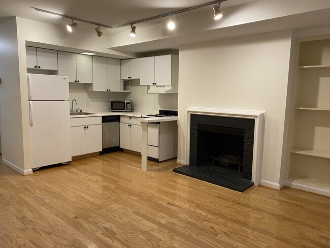 Kitchen/ Wood Fireplace view 1 - 916 I St SE