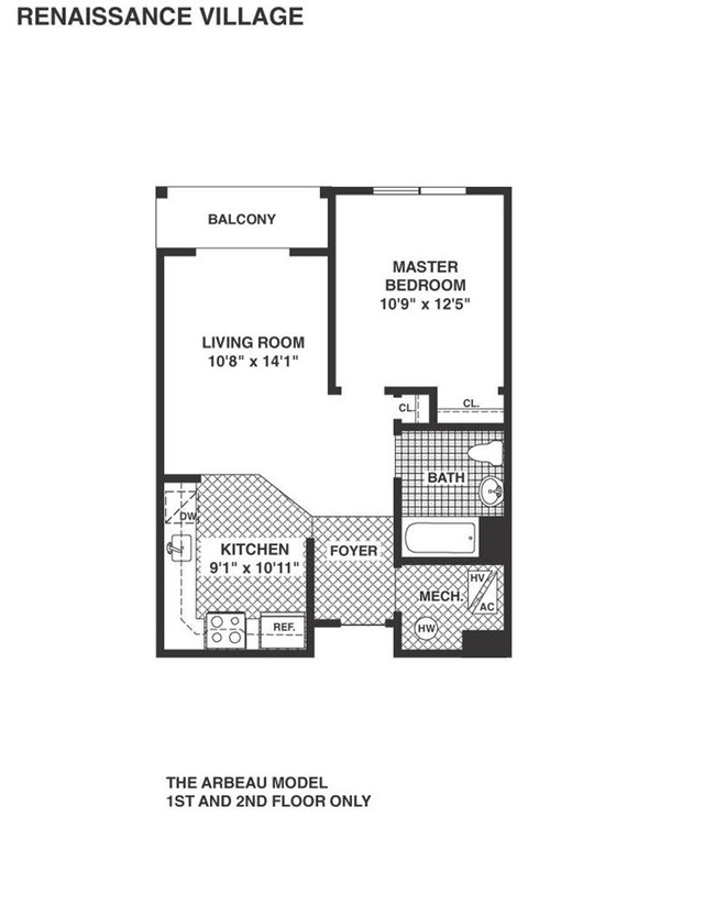 Floorplan - Renaissance Village