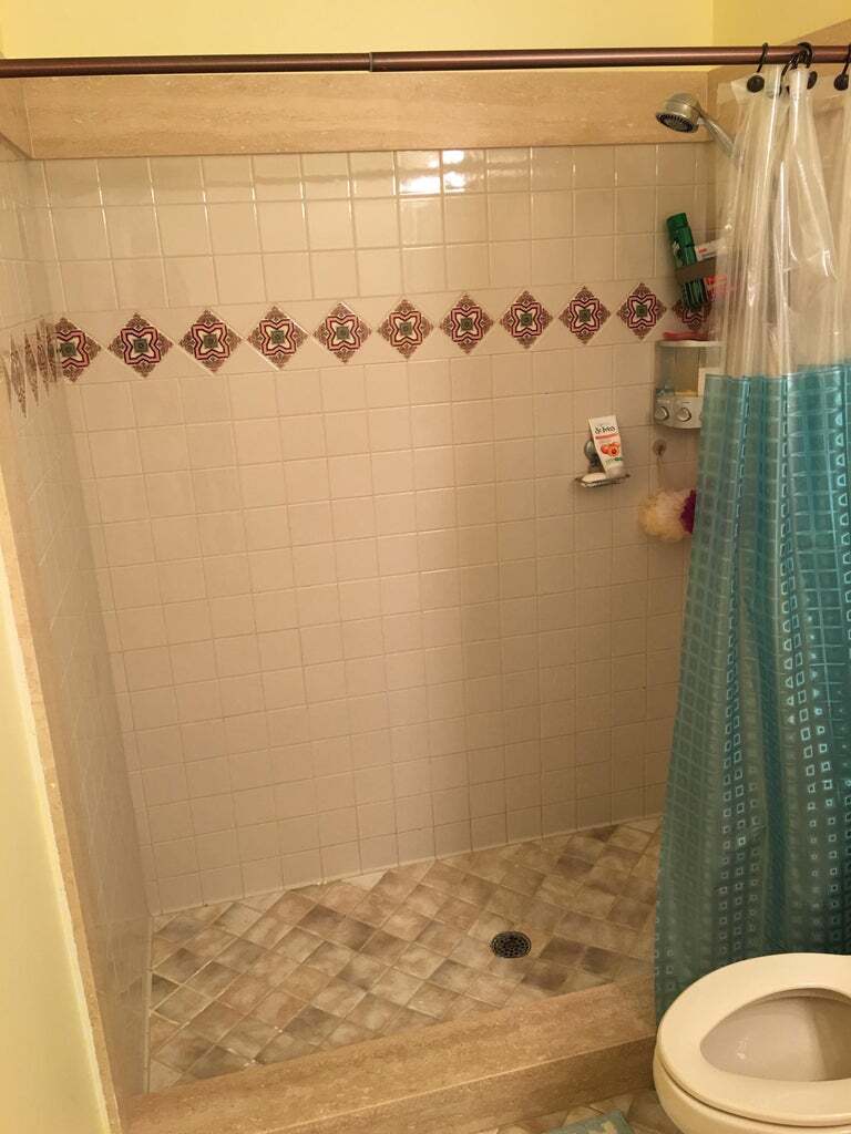 master bathroom shower - 373 Springdale Cir