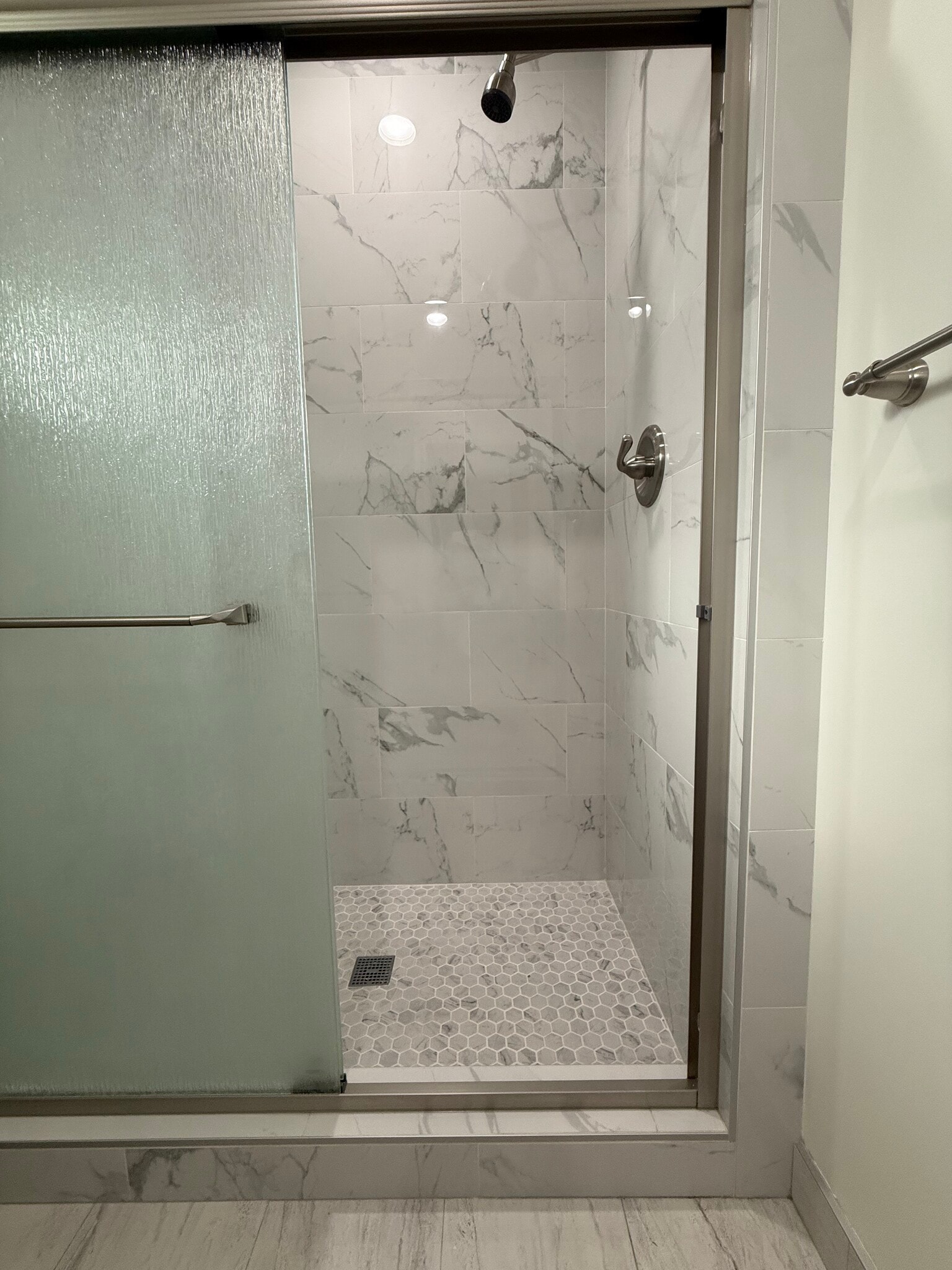 Brand new Tile Shower - 17606 Roscoe Blvd