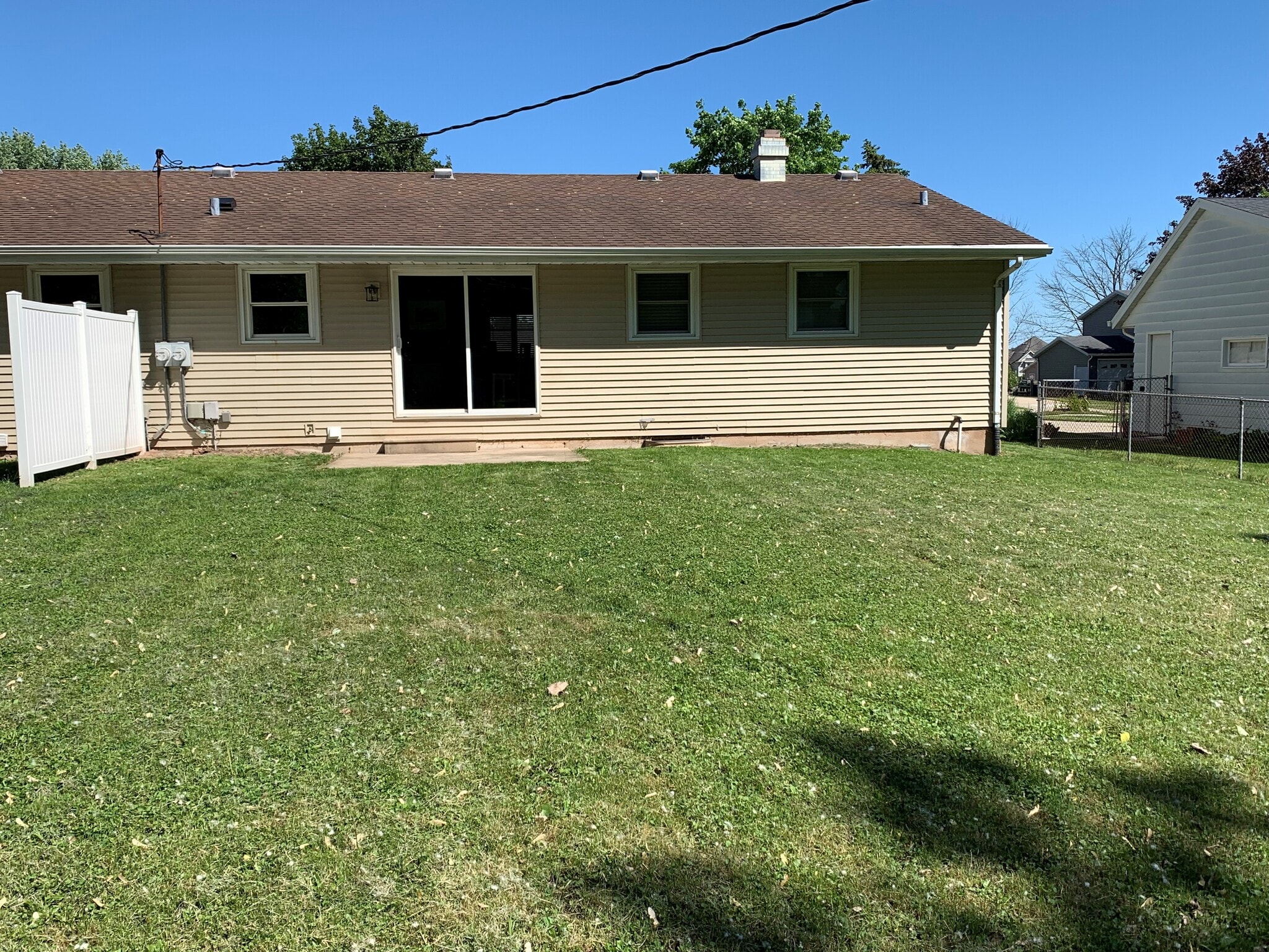 Recently updated with new concrete patio (not shown)Large Backyard - 817 Smits St