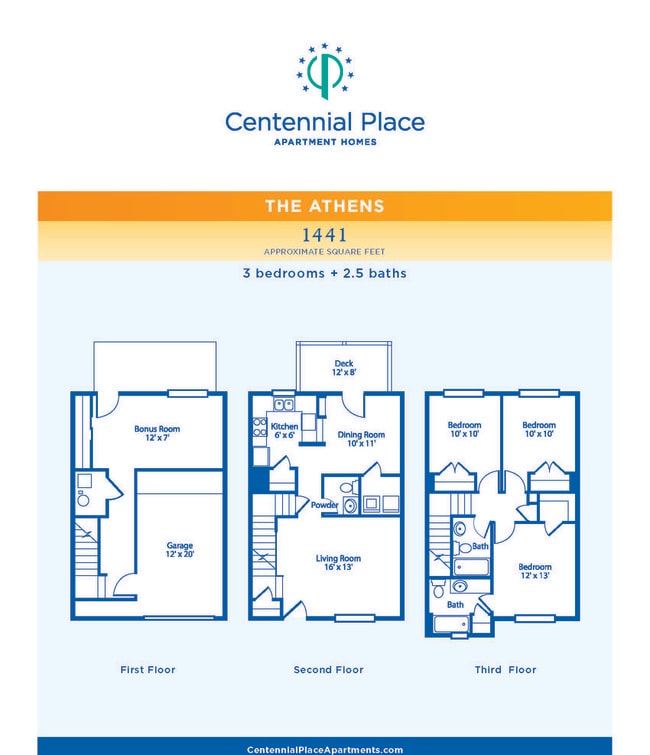 Floorplan - Centennial Place