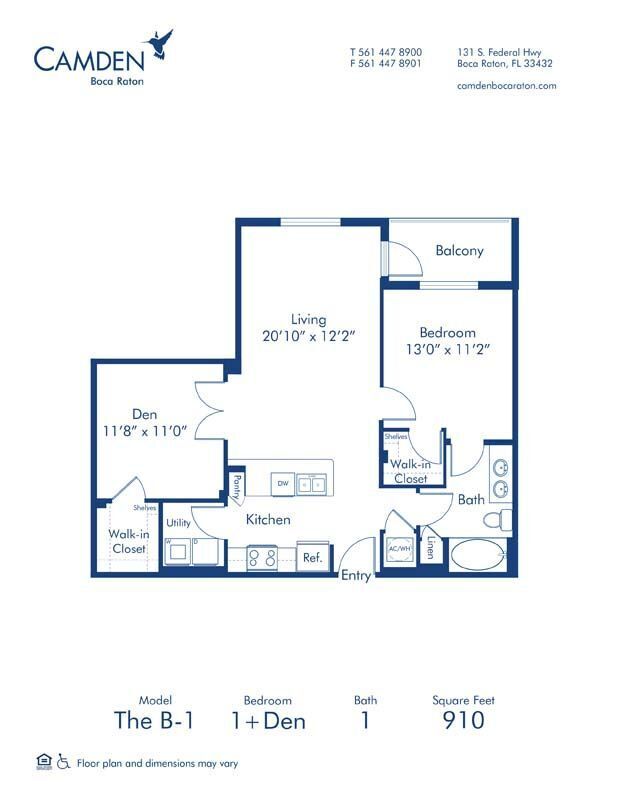 Floorplan - Camden Boca Raton