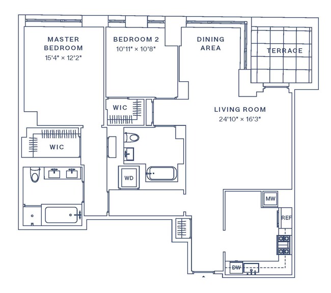 Floorplan - 222 W 80 Street