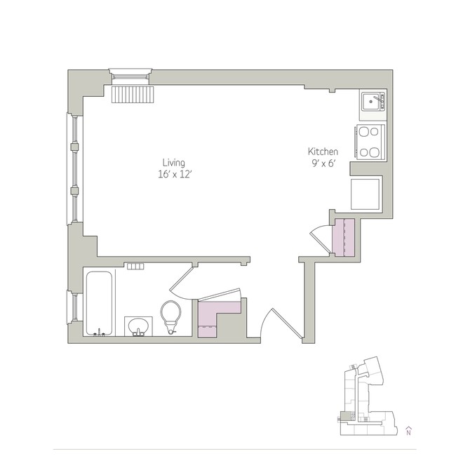 Floorplan - East Park Tower