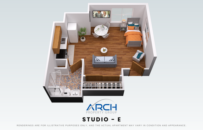 115-E-Floor Plan - 115 East Gilman