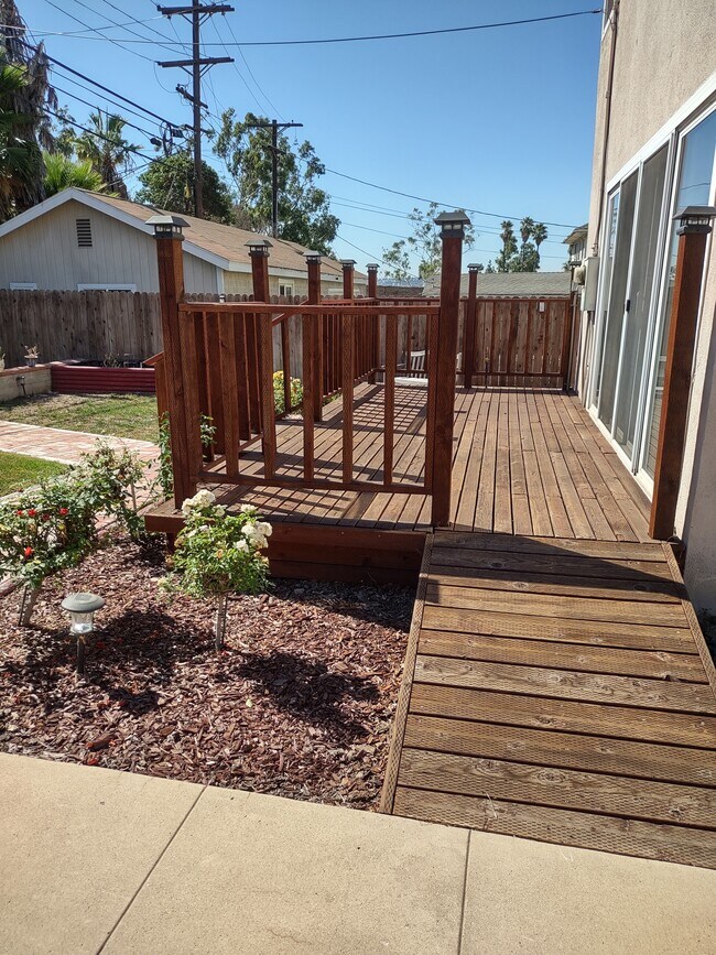 backyard patio beautiful! - 2142 S Victoria Ave