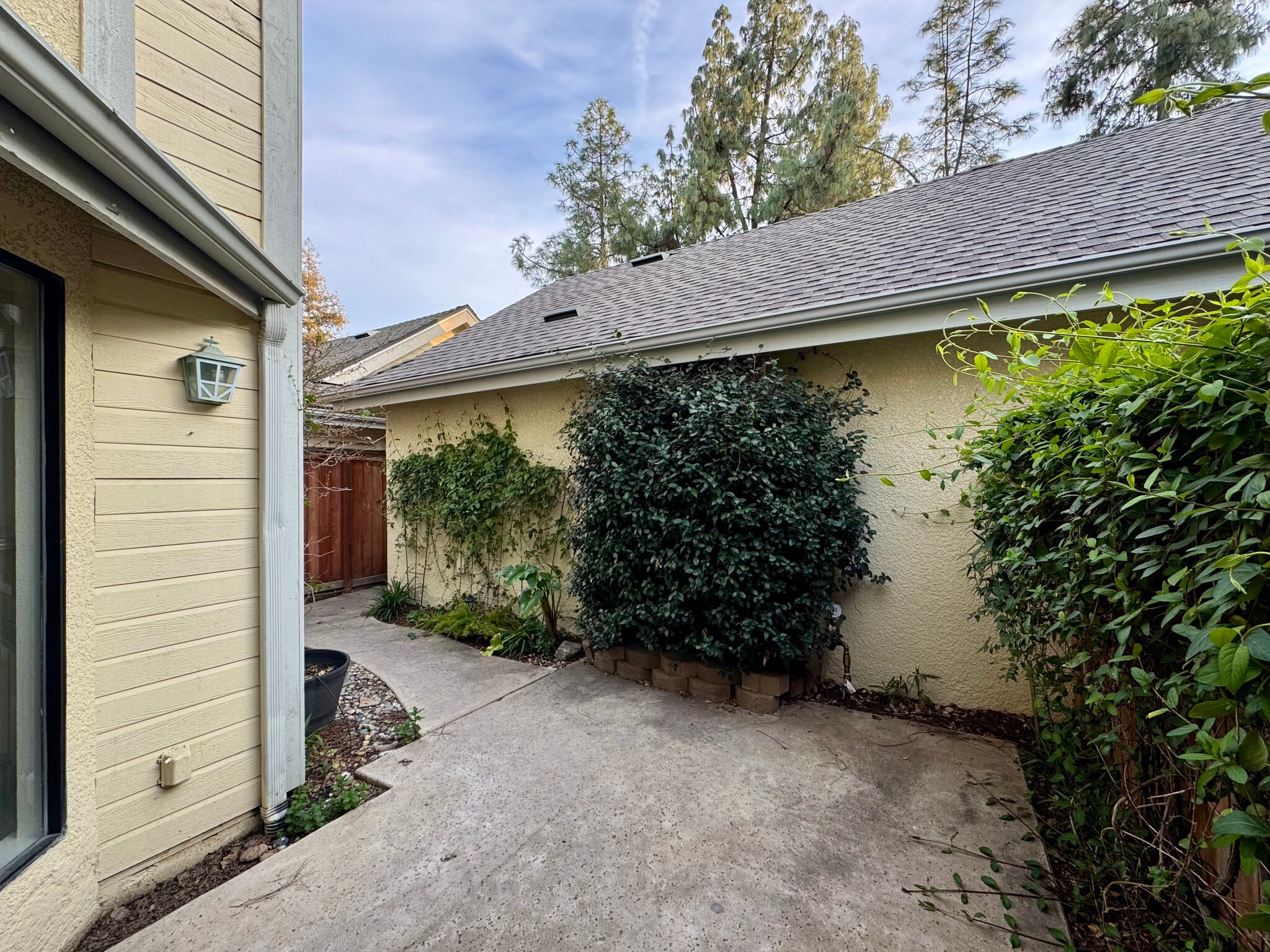 Backyard/patio - 983 E Foxhill Dr