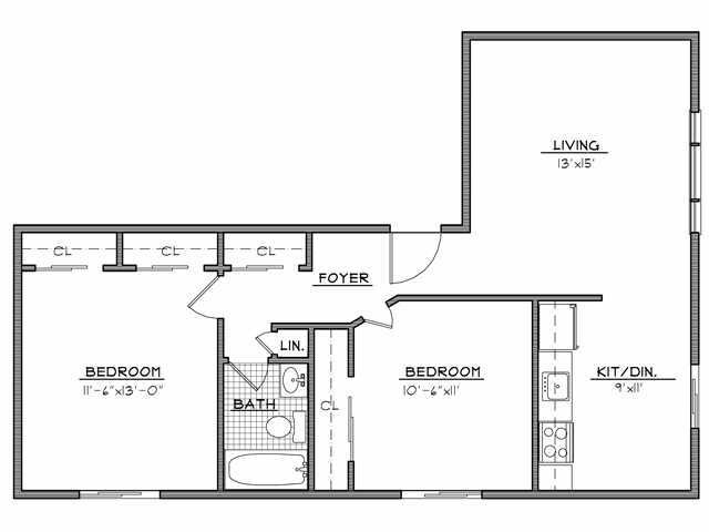 Floorplan - The Hawthorne