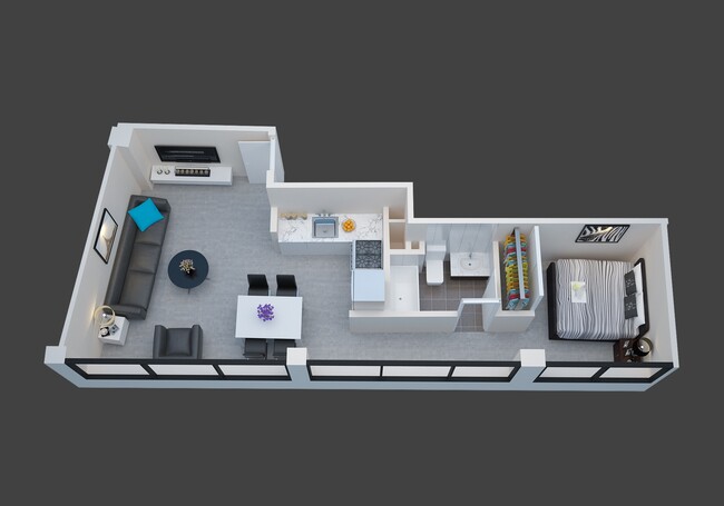 Floorplan - San Fernando Building Lofts