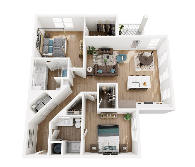 Floorplan - The Townsend