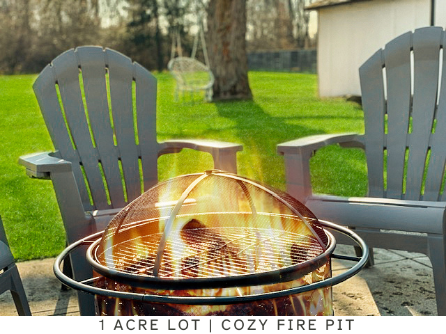 Cozy firepit - 7621 Central College Rd