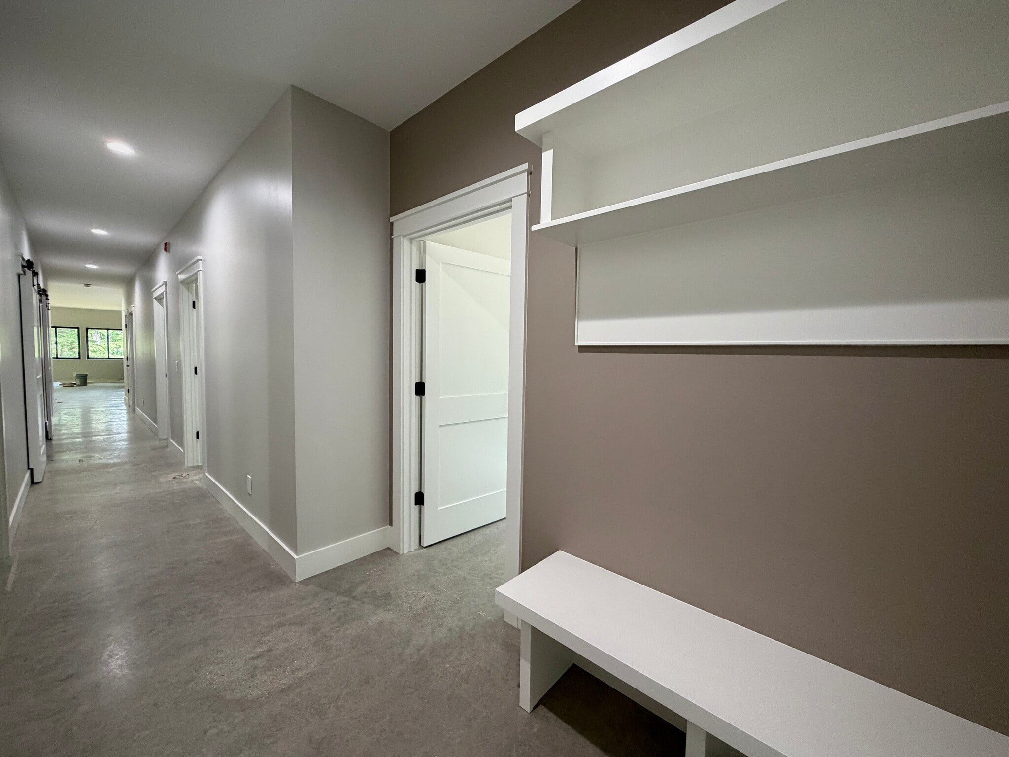 Easily accessable ranch living. "Mud room" area off of attached garage (coat hooks coming soon) - 10671 US 31