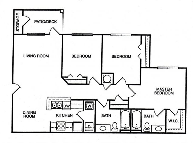 3 BEDROOM 2 BATH LARGE - Peaks at Gainesville