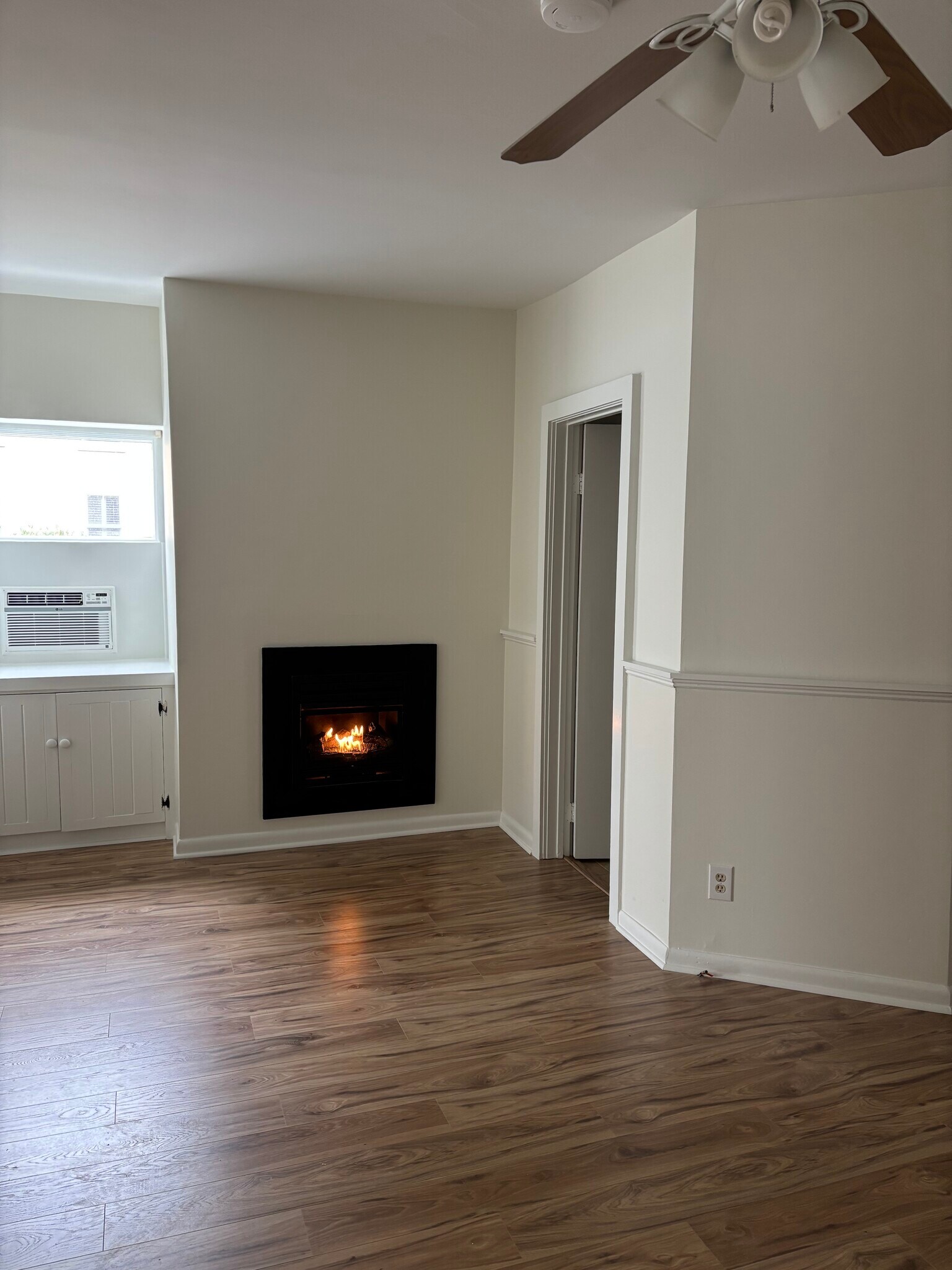 Propane fireplace - 1717 Firehouse Ln