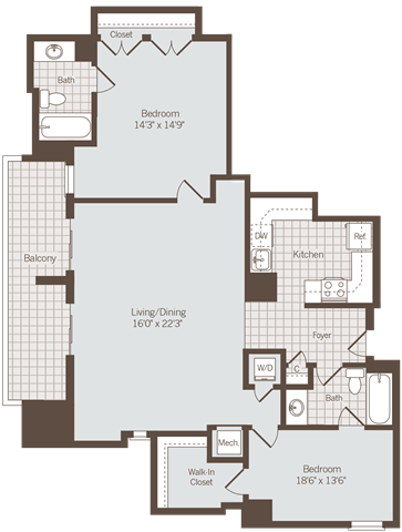 Floorplan - Bennett Park