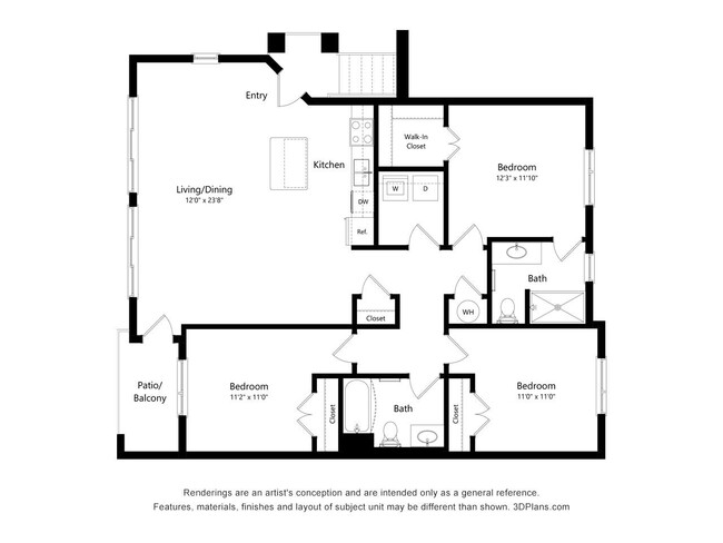 Floorplan - South Range Crossings