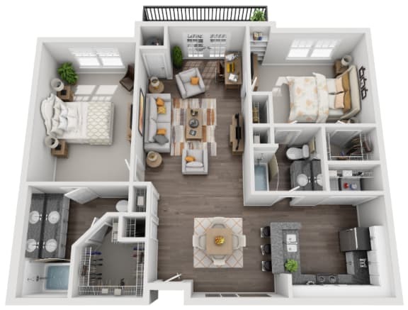 Floorplan - Crest at Midtown