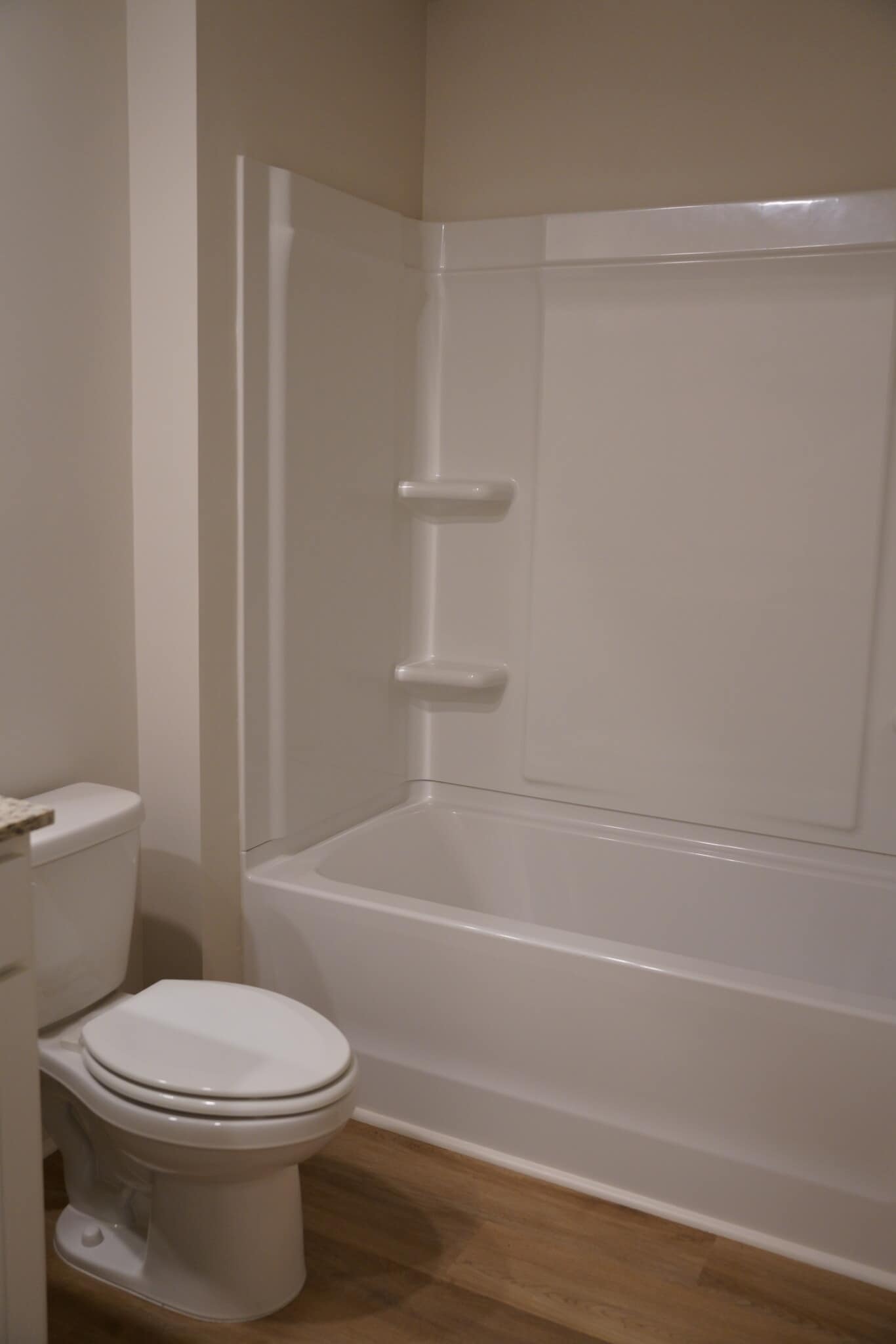 Secondary bath standing shower - 265 Deerberry Dr