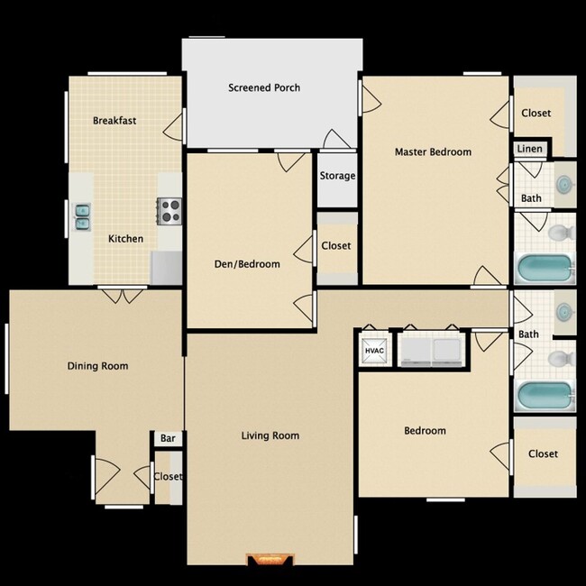 Building Photo - Heart of Baton Rouge-Spacious 3-bedroom,2-bathroom Condominium