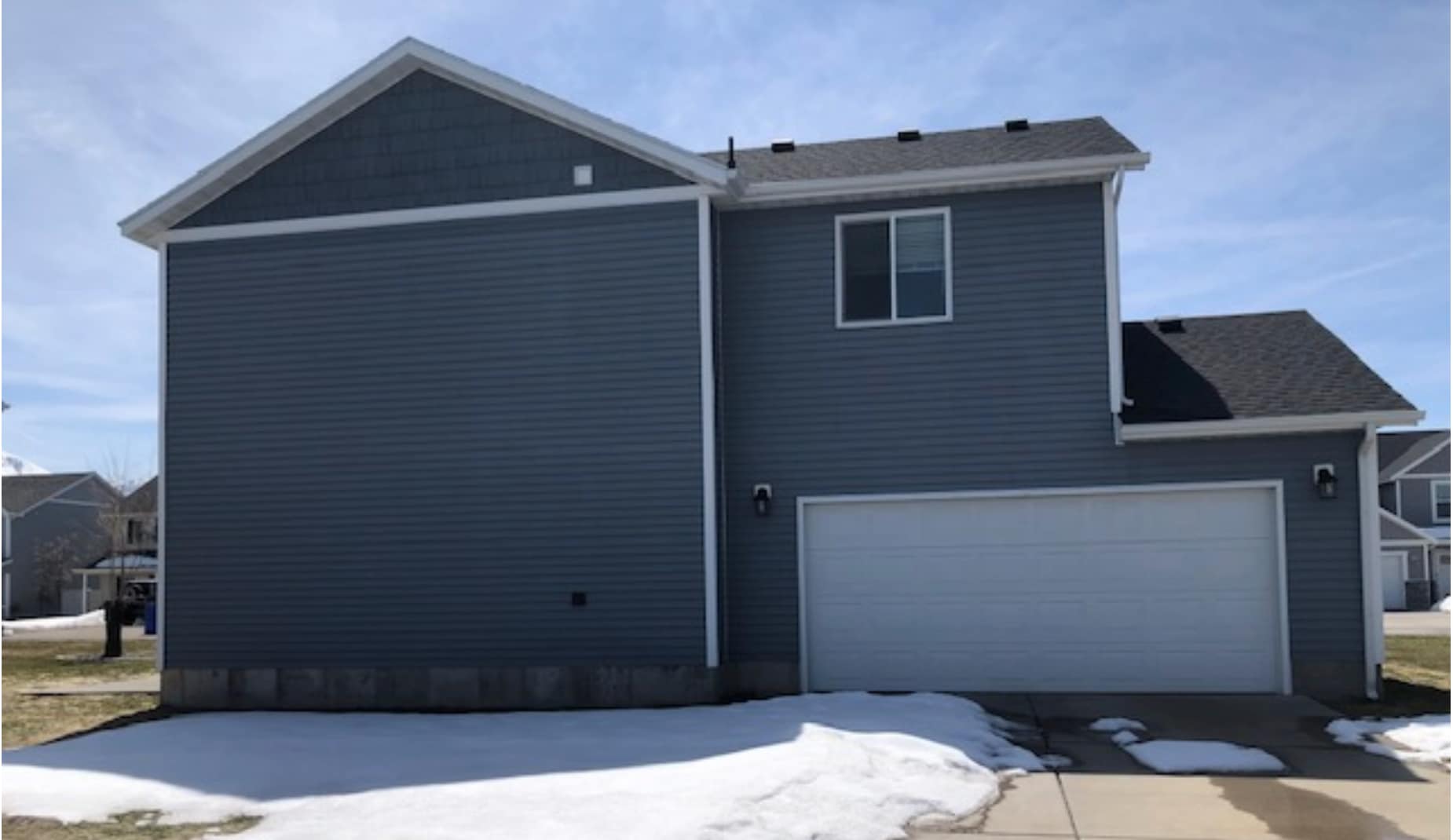 Back of house - 455 W 1140 N