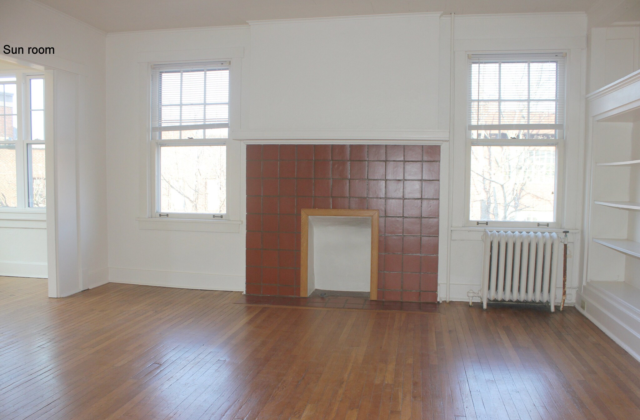 LR fireplace - 5840 Alderson St