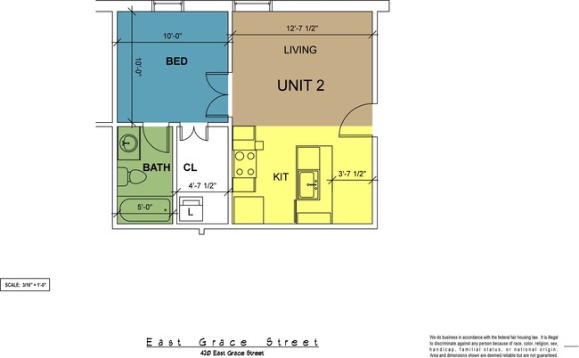 Floorplan - 420 Place