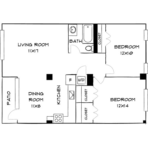 Floorplan - Southgate Towers