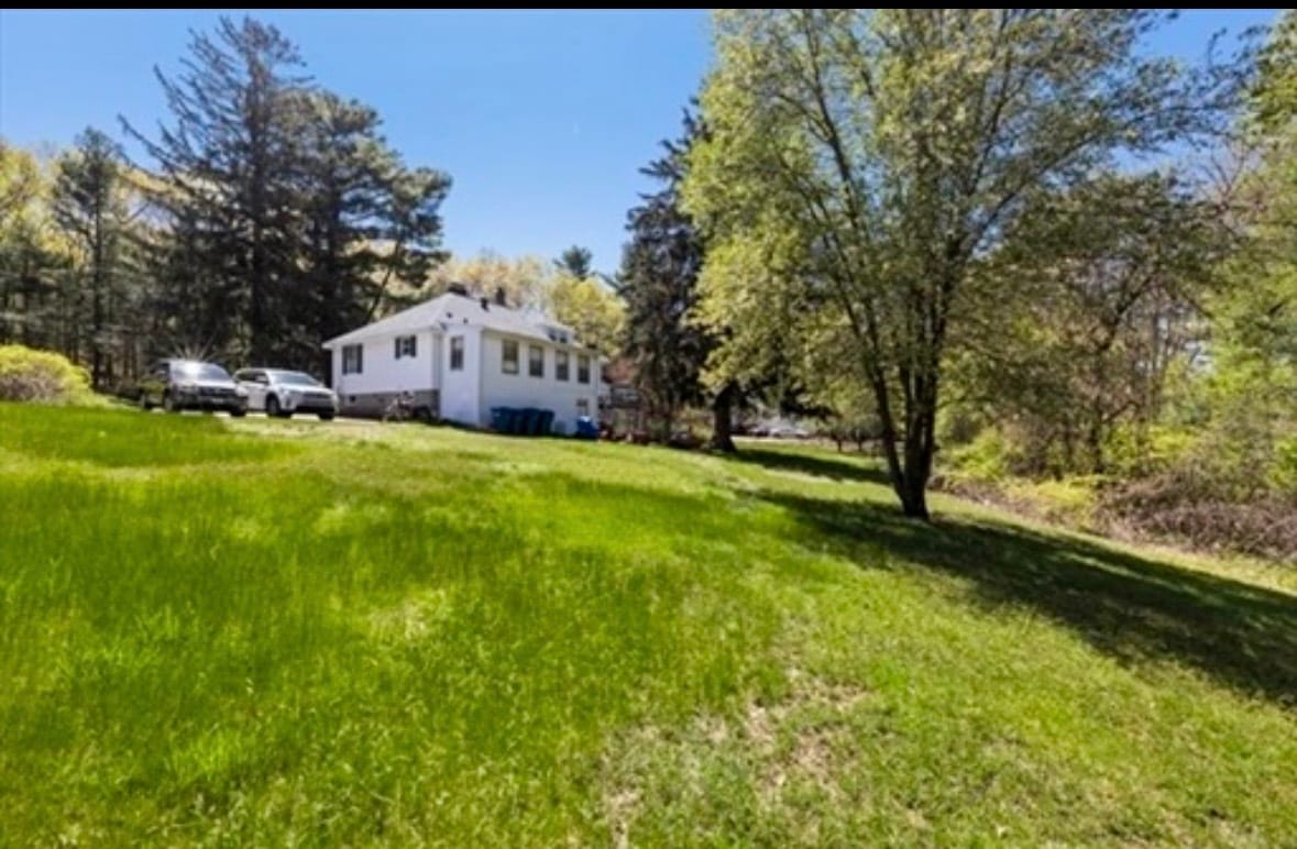 Back yard - 435A Walpole St