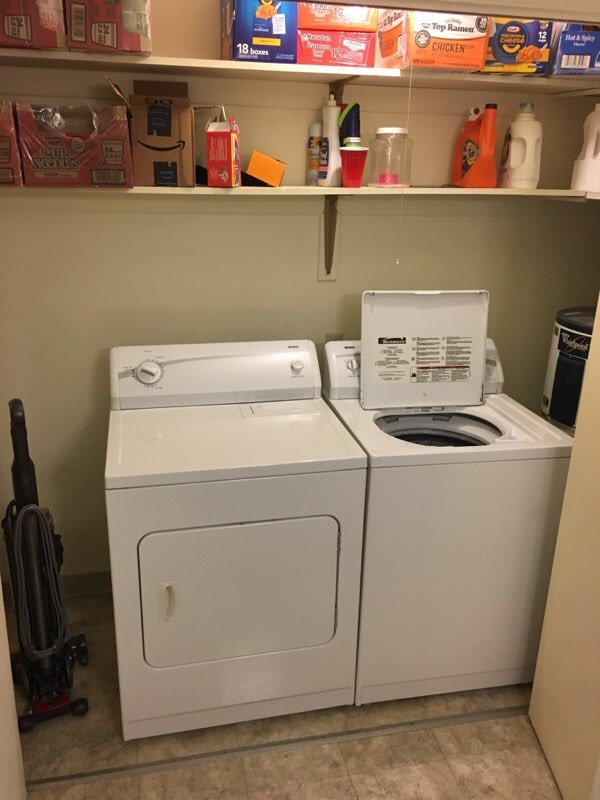 washer/dryer provided - 700 N Cory St